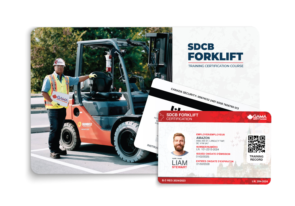 SDCB Forklift Certificate