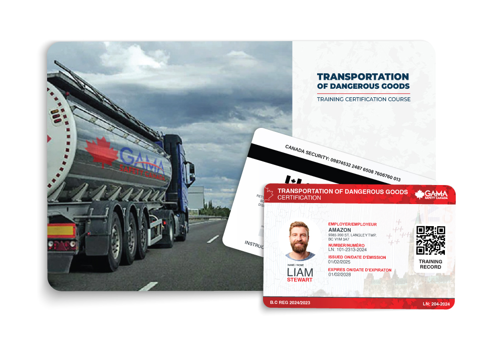 Transportation of Dangerous Goods Certificate
